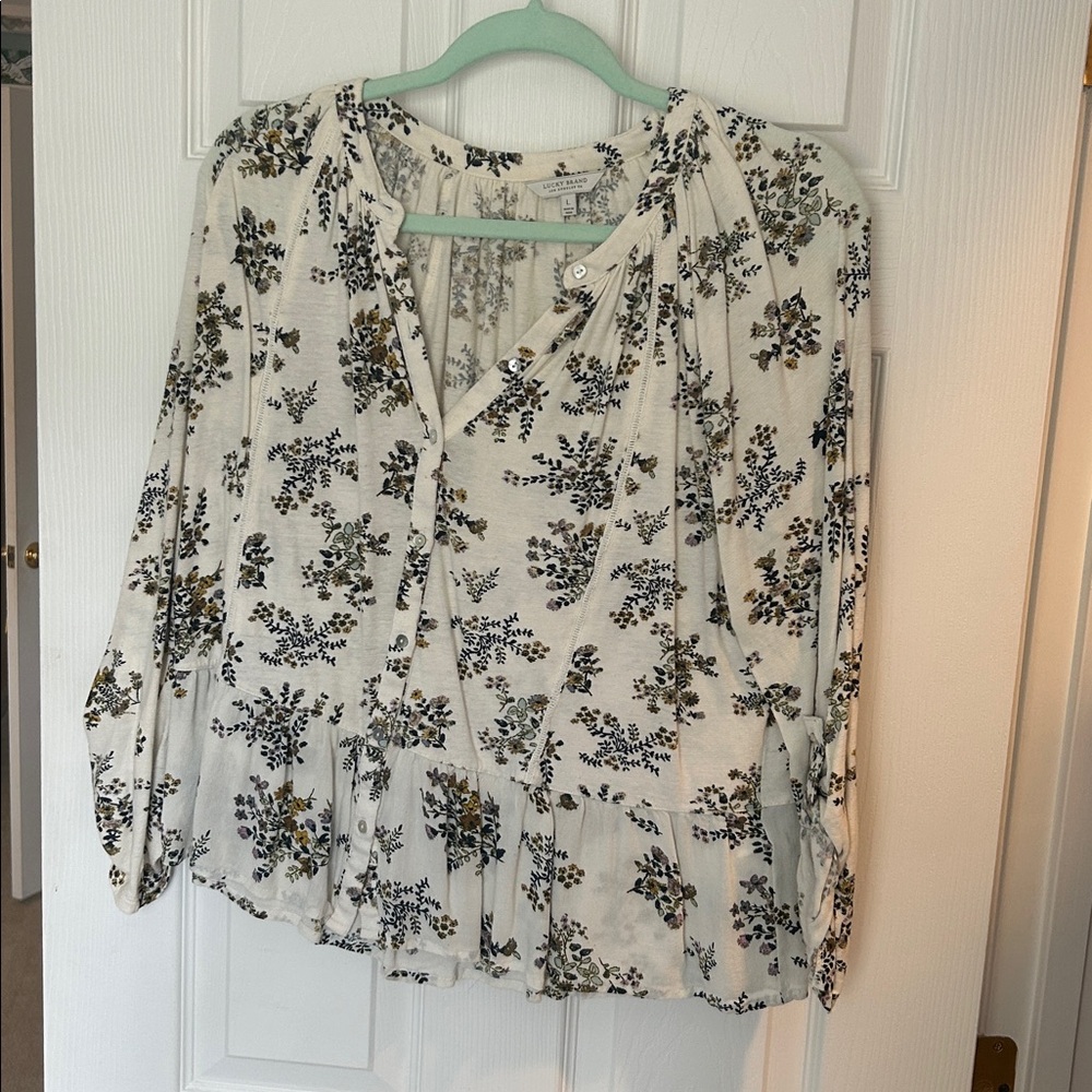 Lucky Brand Button Down Top